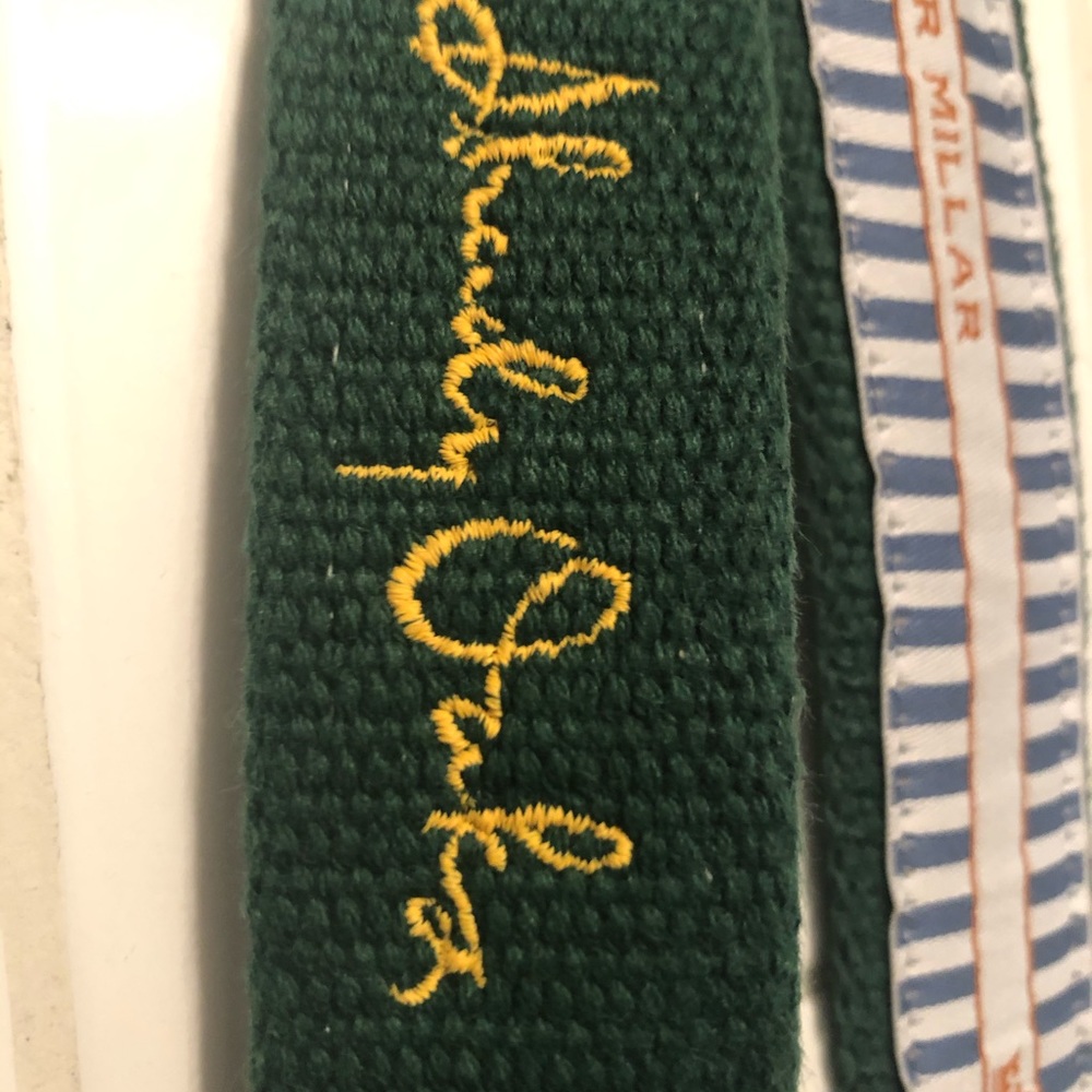 Peter Millar Needlepoint Belt